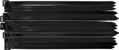 Lidhëse kabllosh Neo EXTREME, 7.6 × 200 mm, 50 copë, të zeza