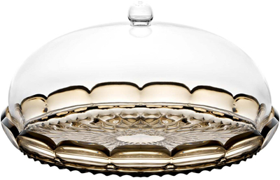 Enë torte Guzzini Vanity Terra, bio-based SAN SMMA, ngjyrë smoke