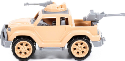 Makine lodër ushtarake Polesie Legionnaire Mini 83623, plastikë, pick up, bezhë