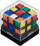 Lojë tavoline Spin Master Rubik's Cube 5in1, 27 zarë, 2 5 lojtarë, shumëngjyrëshe