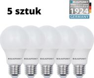 Set llamba LED Blaupunkt A60, E27, 8.5W, dritë e bardhë e ngrohtë, 5 copë
