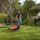 Електрична косилка Black&amp;Decker BEMW471BH-QS, 1600W, 38 cm, портокалова