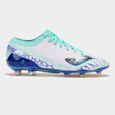 Këpucë futbolli Joma Gol 2472 FG, për burra, lëkurë sintetike, të bardha