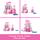 Shtëpi lodër Barbie DreamHouse 2026, 3 kate, 65 aksesorë, rozë