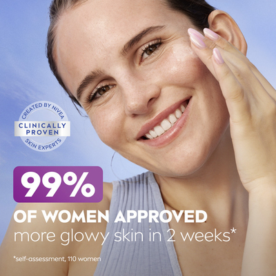 Serum fytyre NIVEA Luminous 630 Skin Glow, ndriçues, për unifikim të tonit