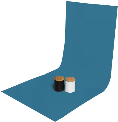 Sfond fotografik GlareOne PVC 60x130cm, mat, teal