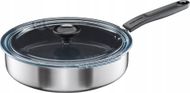 Tigan fërgimi Fiskars Functional Form 1072314, 26 cm, çelik inox, i argjendtë