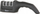 Mprehës thikash üçfazësh Three-Stage Kitchen Knife Sharpener, për thika dhe gërshërë, dorëz ergonomike, i zi