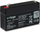 Bateri AGM VIPOW VE6-1.2, 6V, 1.2Ah, e zezë