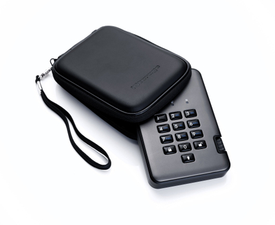 Hard disk i jashtëm iStorage DiskAshur PRO2, 4TB, USB 3.2, XTS AES 256 bit, i zi