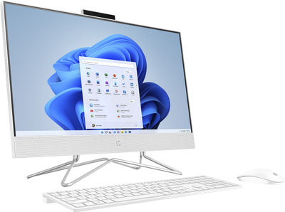 Kompjuter All-in-One HP 24-df1000nw, 23.8\", Intel Core i5-1135G7, 16GB RAM, 512GB SSD, i bardhë