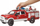 Lodër makinë zjarrfikse Bruder Dodge RAM 2500, 1:16, me dritë edhe zë, e kuqe