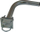 Држач за антена Sat TV Balcony 7356, 30 cm, со U-завртка, метален