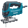 Вертикална пила Makita 4350FCT, 720W, 3 нивоа на нишање, сина