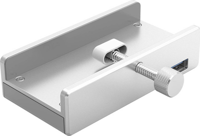Hub USB ORICO 3.0, 4 porta, alumini, ngjyrë argjendt