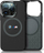Këllëf silikoni BMW M Series BMHMP16S23SROK për iPhone 16 6.1", me MagSafe, i zi