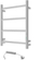 Radiator banjoje Ryoko GRŁ-G/R-1270x400-BI, 1270x400mm, 480W, i bardhë