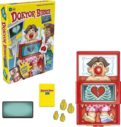 Loja tavoline Hasbro Operation X-Ray Match Up, për kalamaj 4+, elektronike