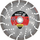 Disk diamant prerës Camelion SAMEDIA BX13, 230mm, 22mm, argjendt