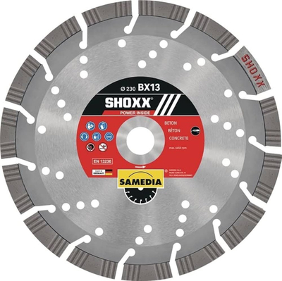 Disk diamant prerës Camelion SAMEDIA BX13, 230mm, 22mm, argjendt