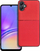 Kapak telefoni Noble për Samsung Galaxy A05, me xham mbrojtës, i kuq