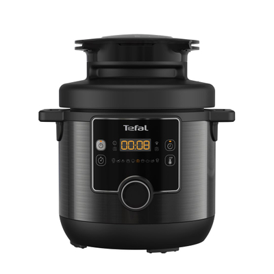 Multicooker Tefal Turbo Cuisine &amp; Fry CY7788, 10 programe gatimi, funksion Extra Crisp, i zi