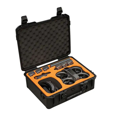 Kuti transporti Sunnylife Super Hard Case për DJI Avata 2, kundër goditjeve, kundër ujit, e zezë