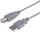 Kabllo USB-A me USB-B, 3m, USB 2.0, gri