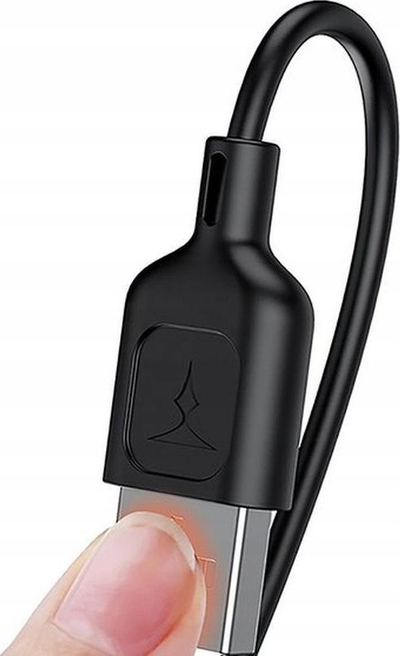 Kabllo kariku T-phox Fast, Micro USB, 1.2m, 3A, e zezë