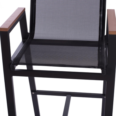 Stol bari alumini me polywood,"HM5790.02",