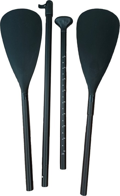 Paga SUP Master Dual Fibre, teleskopike, trefishe, e zezë
