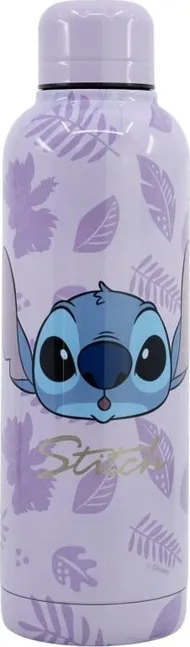 Shishe termike inox Disney Stitch, 500ml, dizajn me figurë, shumëngjyrëshe
