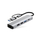 USB разводник Tech-Protect HB03, 5 во 1, Type-C USB-A RJ45, сив металик