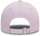 Kapele New Era Chyt Metallic 9Fort, me strehë e harkuar, vjollcë