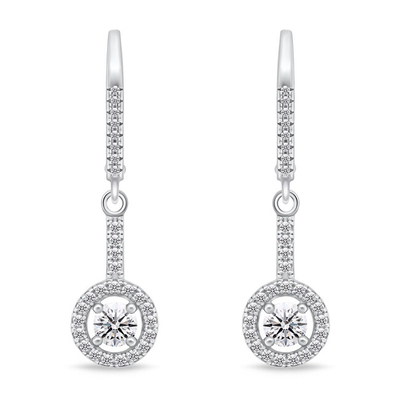 Set bizhuteri Brilio Silver SET199W - varëse + vathë