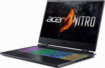 Laptop gaming Acer Nitro 5, i5-12500H, 15.6", 64GB RAM, 1TB SSD, RTX 4060, i zi