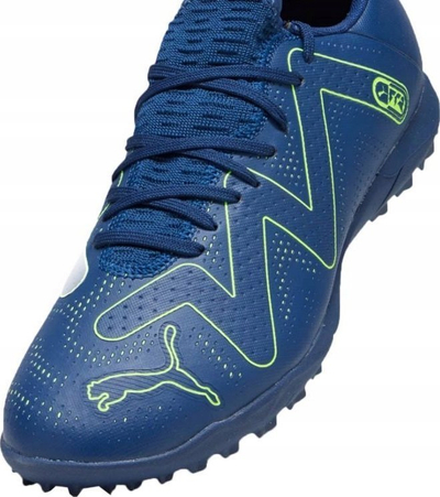 Çizme futbolli Puma Future Play TT M 107381 03, për bar sintetik, për burra, blu
