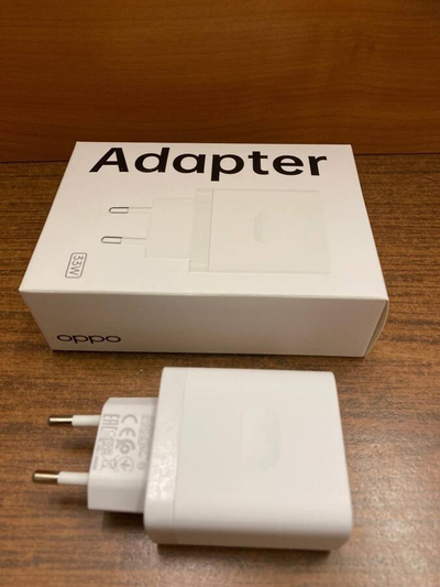 Полнач OPPO Power Adapter 33W, брзо полнење, бел