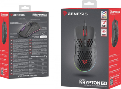 Maus Genesis Krypton 555 (NMG-1839), i zi 