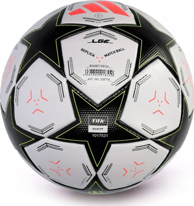 Top futbolli Adidas UCL 24/25 League Phase, TSBE, numri 5, i bardhë me shumngjyra