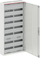 Shpërndarës sipërfaqësor Striebel ComfortLine Compact A, 7x24 module, IP44, 550x1100x160mm