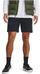 Pantallona të shkurtra Under Armour Unstoppable Fleece për meshkuj, me xhep cargo, të zeza