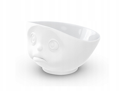Tas mëngjesi Sulking Bowl, keramikë, dizajn dekorativ, shumëngjyrësh