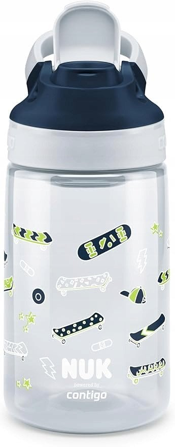 Шише за деца NUK Contigo Sippy Cup, со термос, 0.42L, шарено