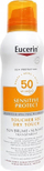 Spraj krem-djelli trupor Eucerin Sensitive Protect, SPF 50, 200ml, transparent