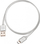 Kabllo USB SilverStone USB-A - USB-C, 1m (52030), e argjendtë