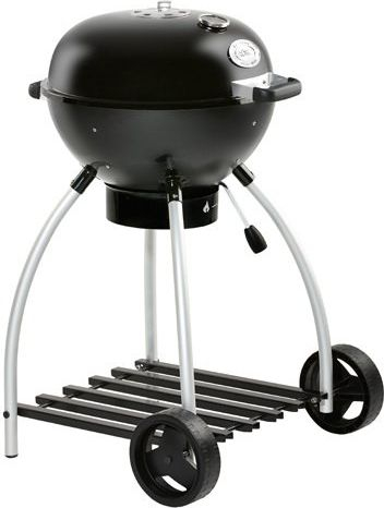 Grill me qymyr Rosle 20", me kapak, i zi