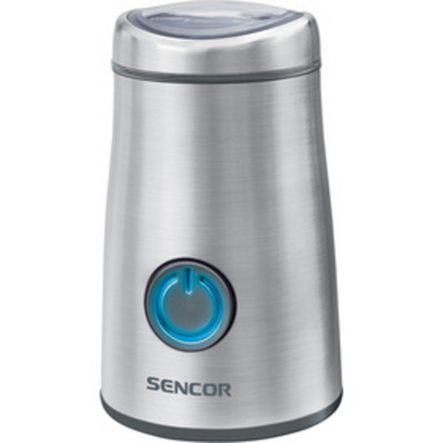 Mulli kafeje Sencor SCG 3050SS, 150W, i argjendtë