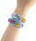 Set kreativ byzylykësh Derform Sweet KIDEA Diamond Bracelets, 6 ngjyra, madhësi universale, shumëngjyrësh