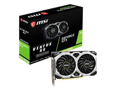 Kartë grafike MSI GeForce GTX 1660 SUPER Ventus XS, 6GB GDDR6, PCIe 3.0, e zezë